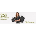House of Fraser: up to 25% off new season handbags House of Fraser: up to 25% off new season handbags