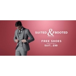 Burton: free shoes if you buy a suit from £99 Burton: free shoes if you buy a suit from £99