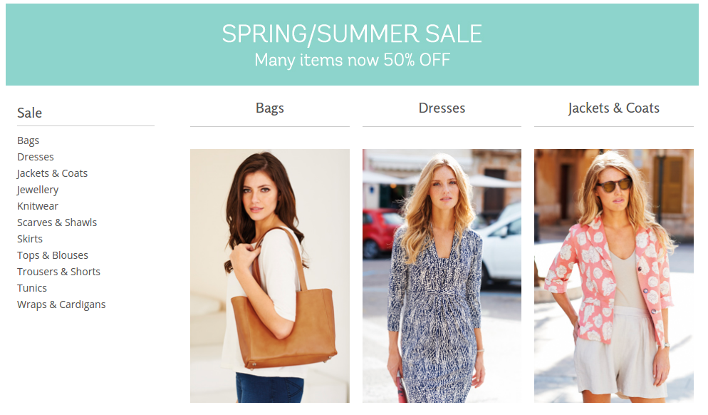Adini: Sale up to 50% off for bags, clothes and other