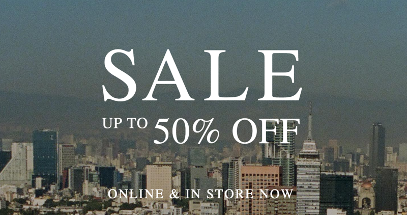 AllSaints: Sale up to 50% off women's and men's clothing