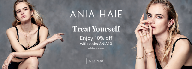 Argento: 10% off Ania Haie jewellery