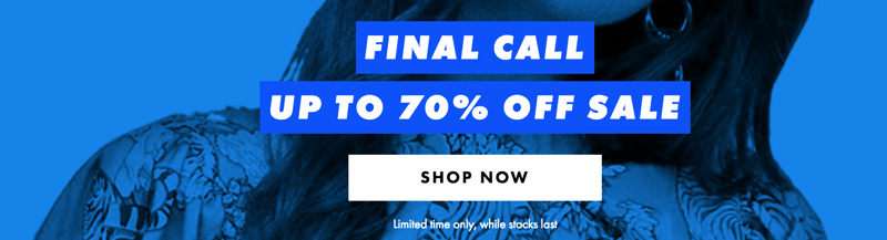 ASOS: Sale up to 70% off women's and men's clothes