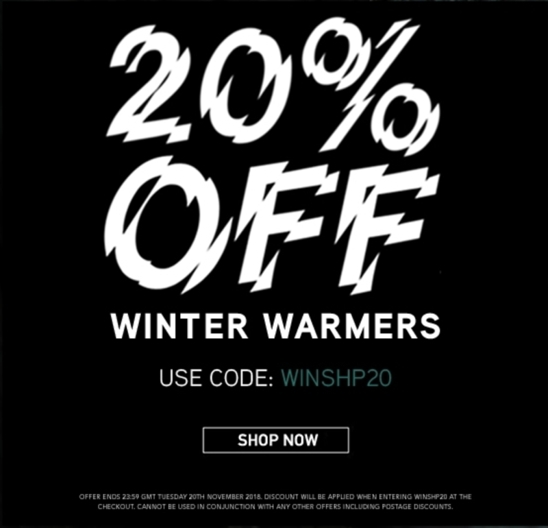 Attitude Clothing: 20% off winter warmers