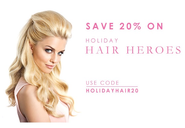 Beauty Works: 20% off Holiday Hair Heroes