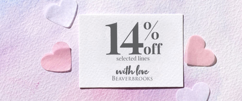 Beaverbrooks: 14% off jewellery and watches