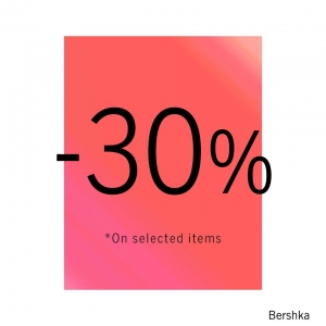 Bershka: 30% off discount