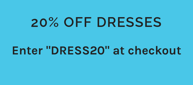 Blue Vanilla Blue Vanilla: 20% off dresses