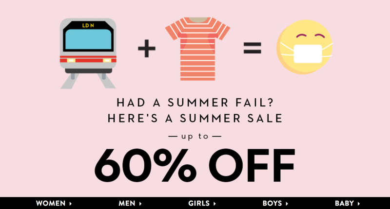 Boden: Summer Sale up to 60% off women's, men's and children clothes