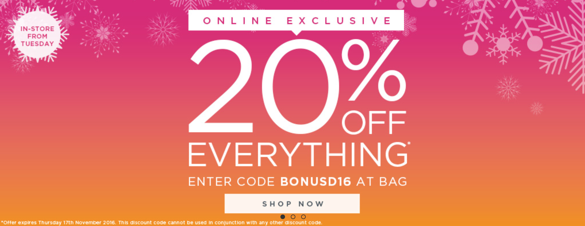 Bonmarche: 20% off everything