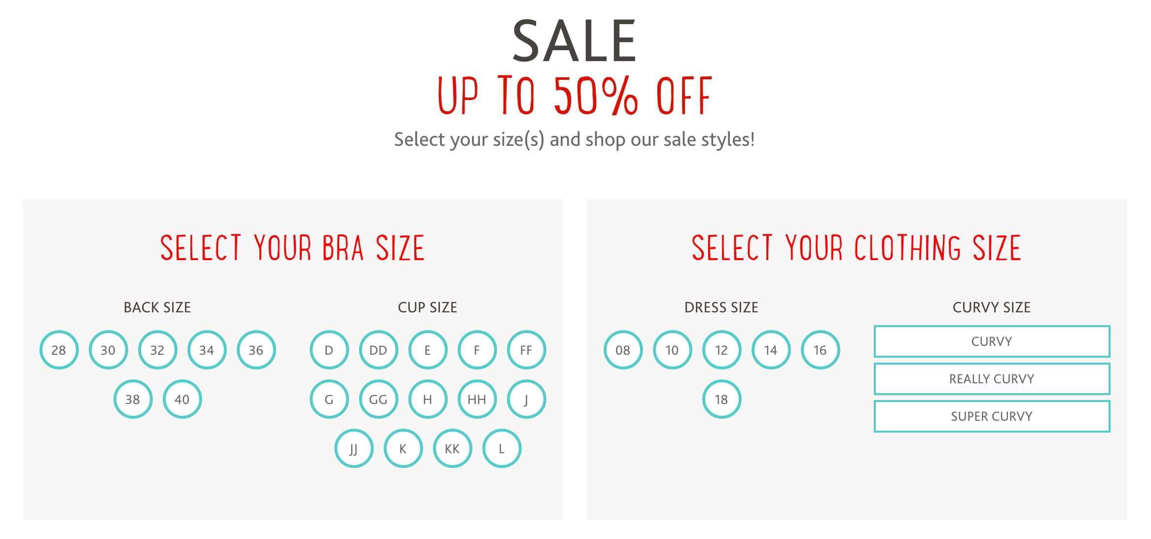 Bravissimo: Sale up to 50% off bras, swimwear, clothing and nightwear