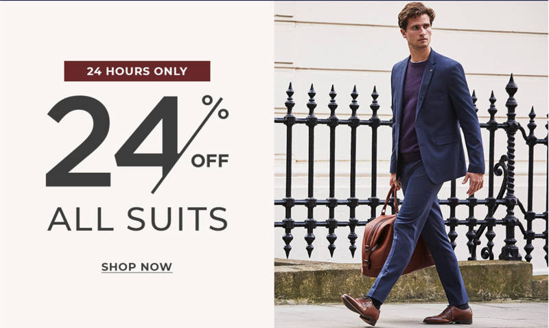 Burton: 24% off all suits