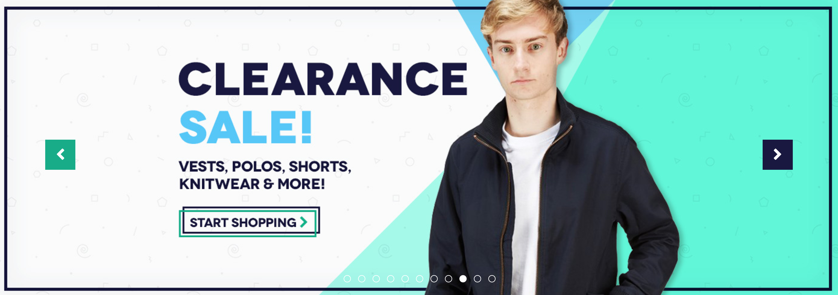Charles Wilson: Clearance Sale up to 70% off vests, polos, shorts, knitwear & more