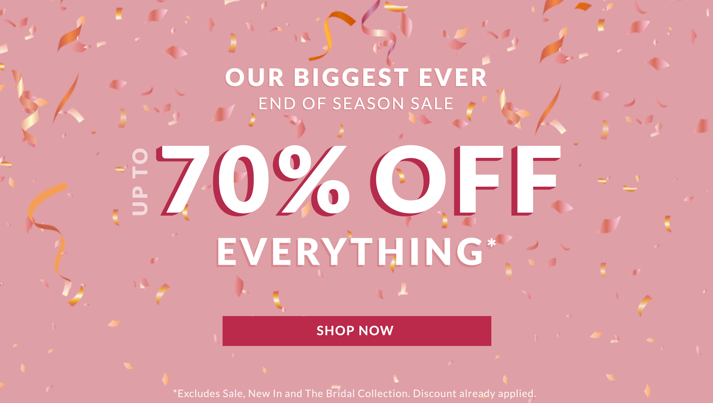 Chi Chi: Sale up to 70% off ladies fashion