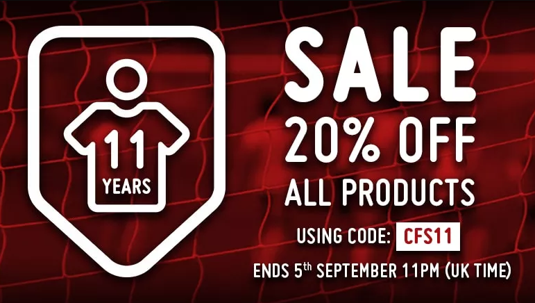 Classic Football Shirts: Sale 20% off all products