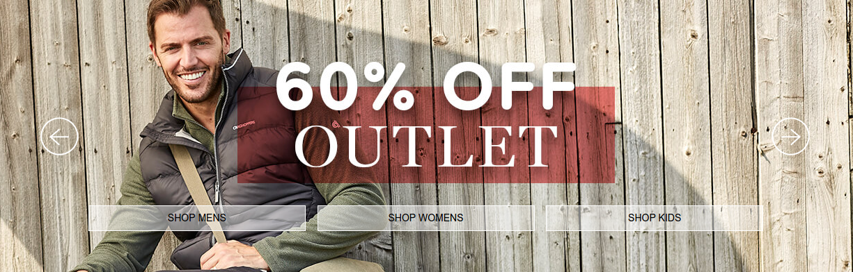 Craghoppers: 60% off outlet products