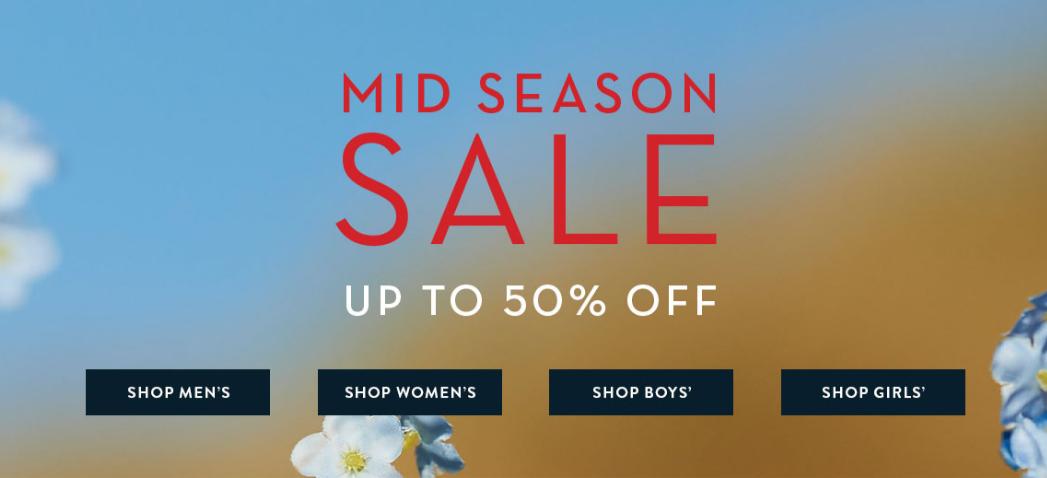 Crew Clothing: Sale up to 50% off clothing for men, women and kids