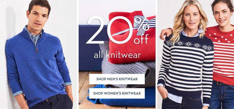 Crew Clothing Crew Clothing: 20% off knitwear