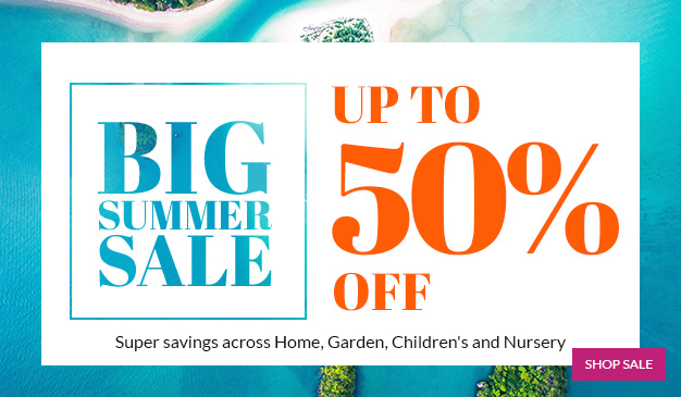 Cuckooland: Big Summer Sale up to 50% off home, garden, childrens and nursery products