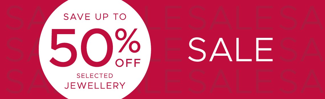 F.Hinds Jewellers: Sale up to 50% off jewellery