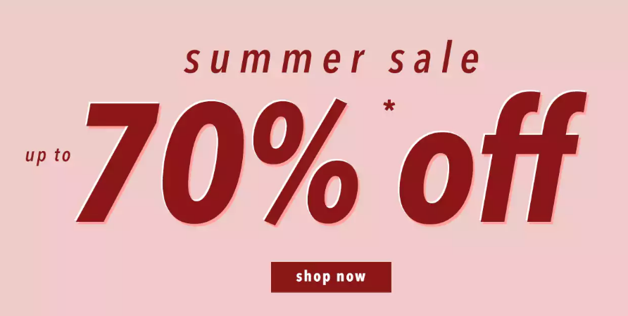 Forever 21: Sale up to 70% off clothes, jewellery, lingerie, shoes and accessories