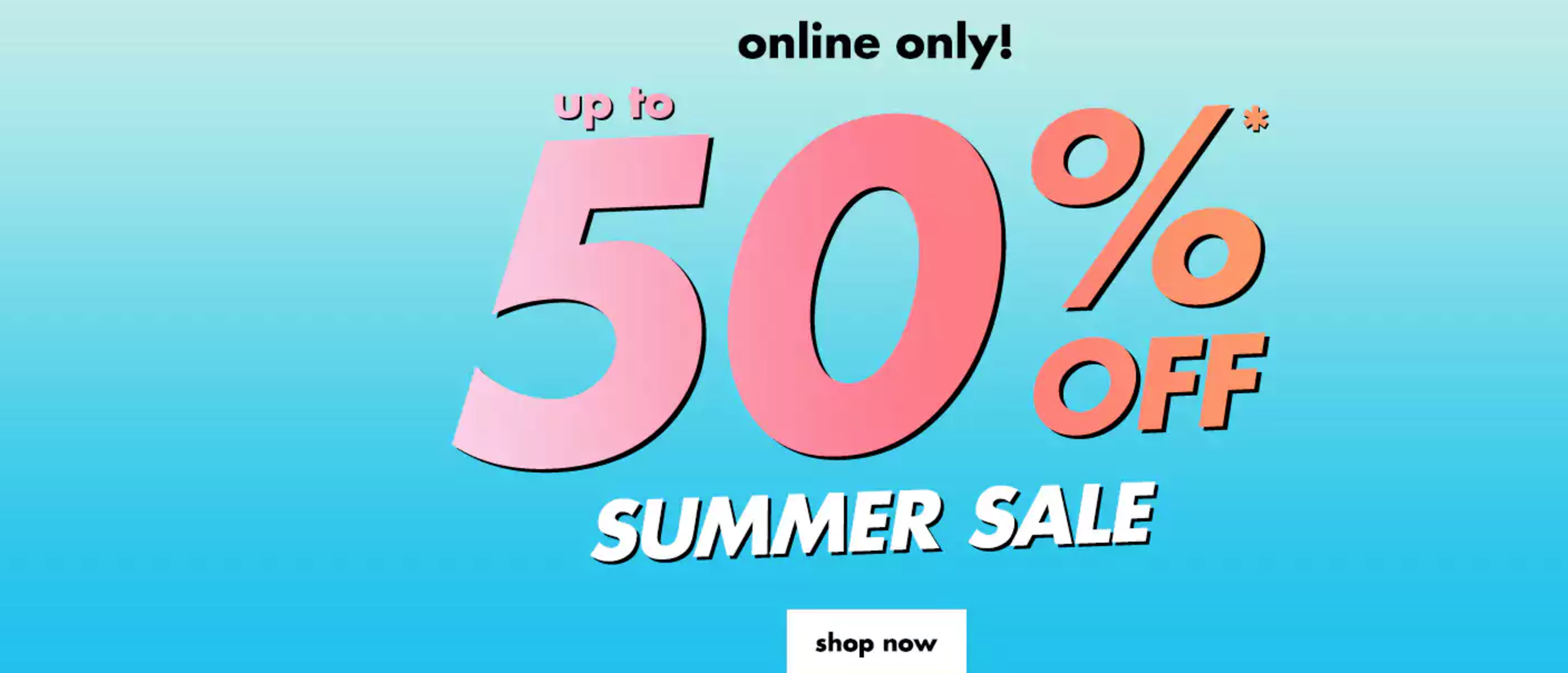 Forever 21: Sale up to 50% off clothes, shoes and accessories