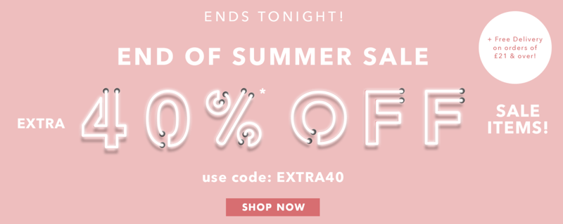 Forever 21: extra 40% off ladies fashion