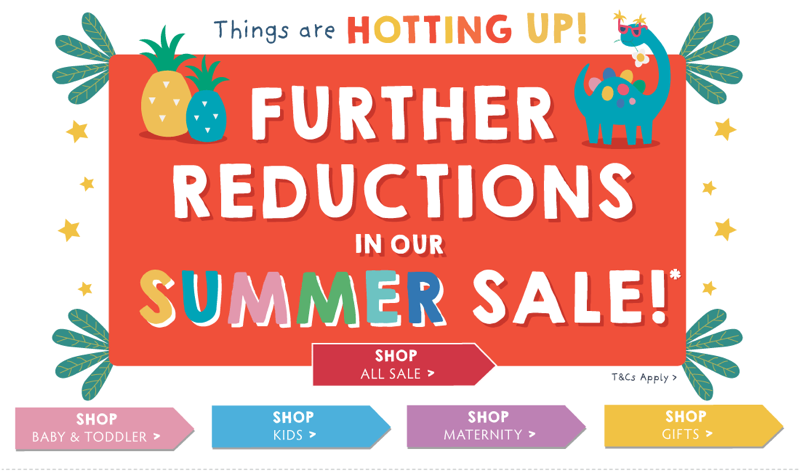 Frugi: Summer Sale up to 80% off organic baby clothes