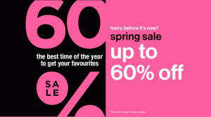Gap: spring sale up to 60% off