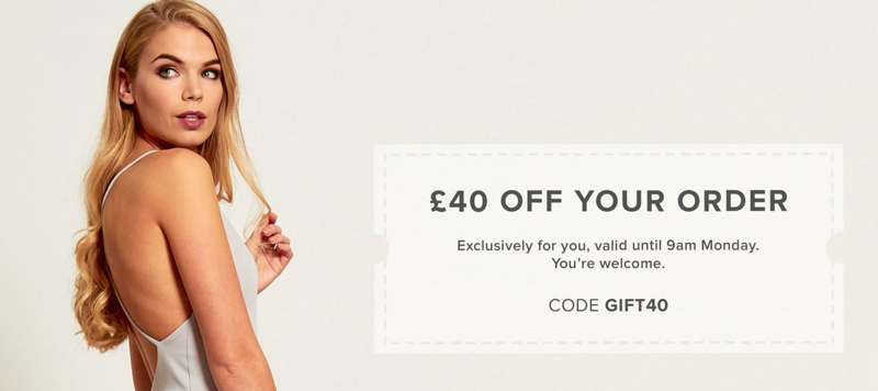 Gorgeous Couture: £40 off your order