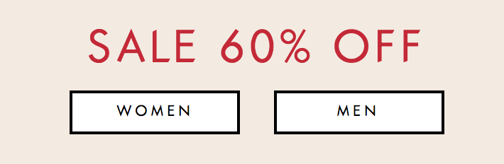 Guess: Sale 60% off women and men clothing