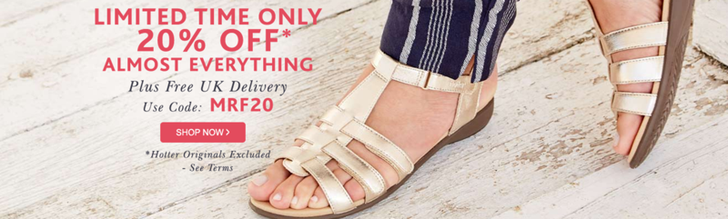 Hotter Shoes: 20% off almost all shoes