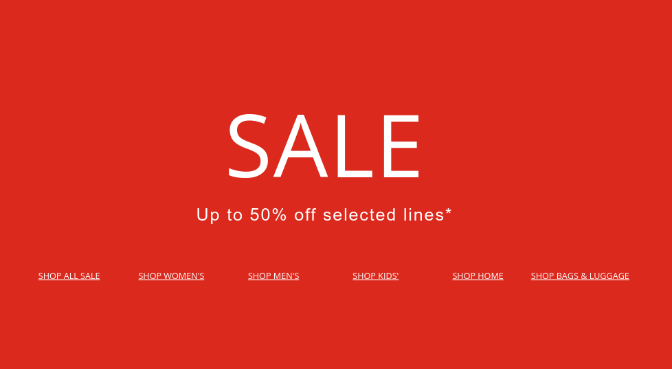 House of Fraser: Sale up to 50% off gifts, fashion, beauty, home and garden