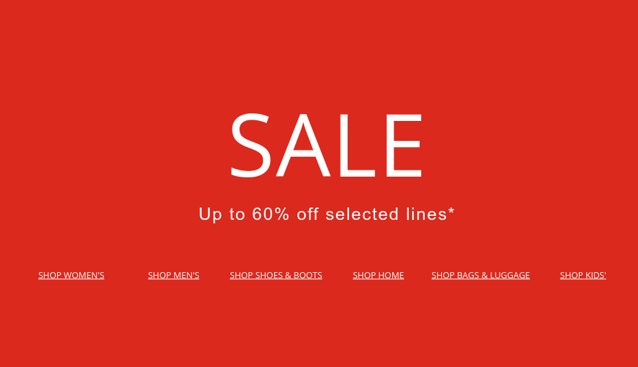 House of Fraser: Sale up to 60% off gifts, fashion, beauty, home and garden