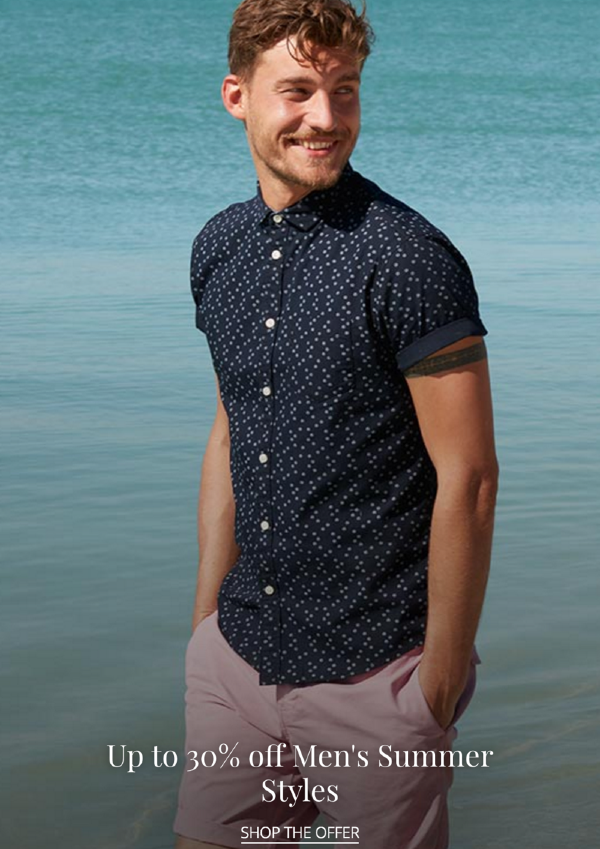 House of Fraser: Sale up to 30% off men's summer styles