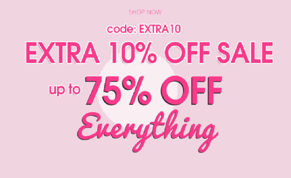 Ikrush: Sale up to 75% off women's clothing + extra 10% off