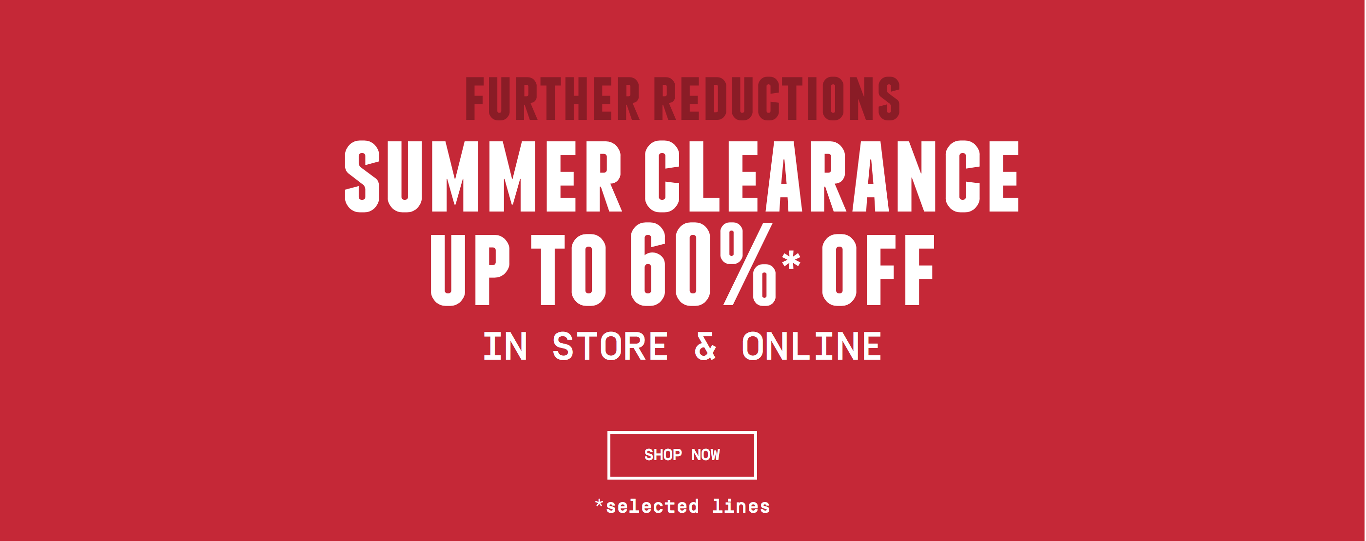 Jacamo: Summer Clearance up to 60% off selected lines