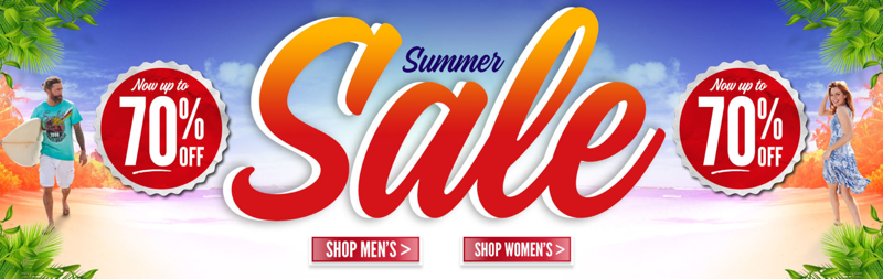 Joe Browns Joe Browns: Summer Sale up to 70% off women's and men's clothing