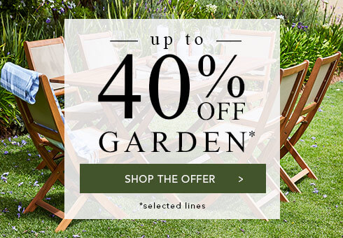 Julipa: Sale up to 40% off garden furniture, ornaments, lighting and plants