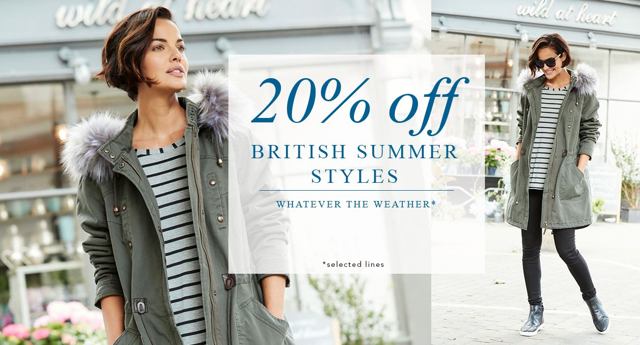 Julipa: 20% off brithis summer styles
