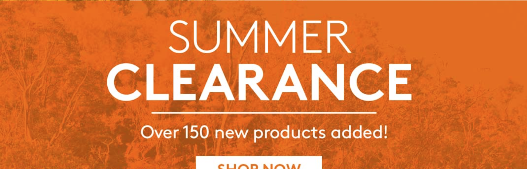 Kathmandu: Summer Clearance up to 50% off range of clothing and much more
