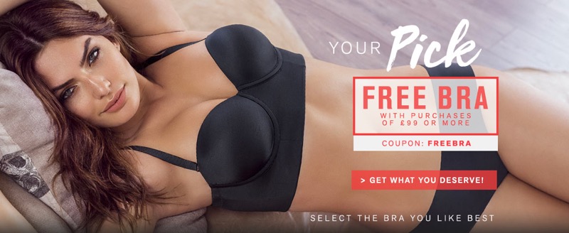 Leonisa Leonisa: free bra with purchases of £99 or more