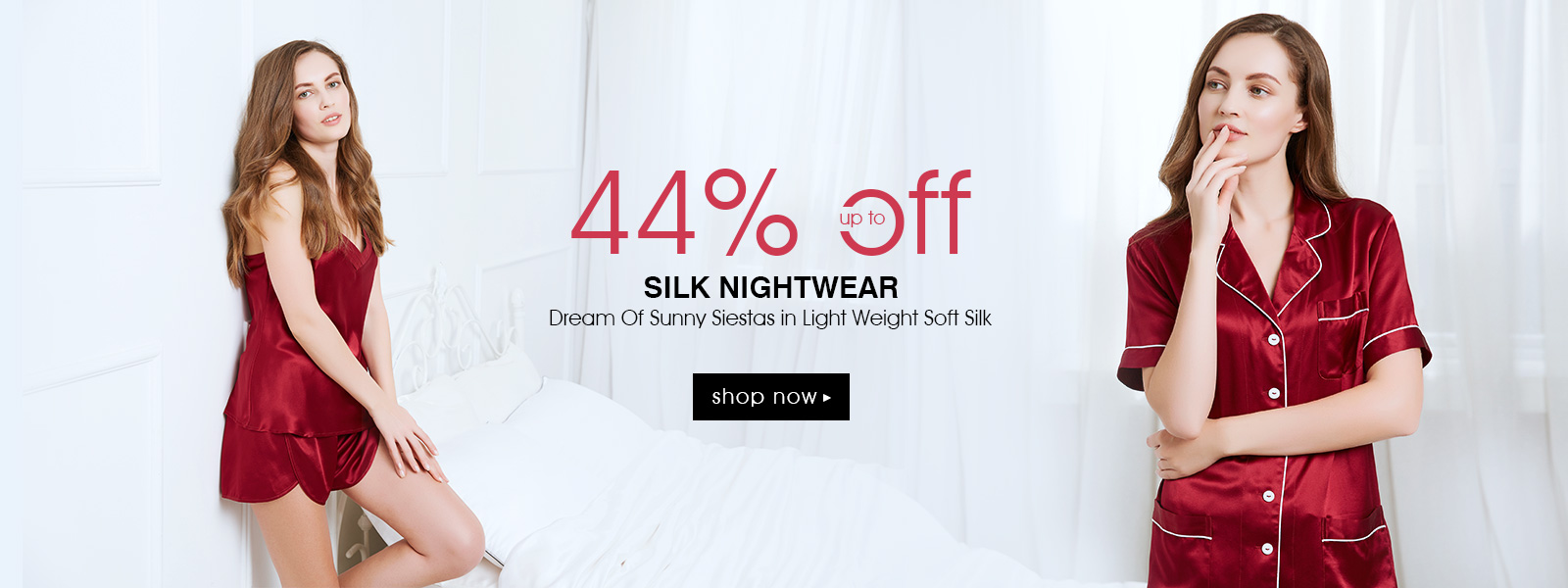 LilySilk: up to 44% off silk nightwear