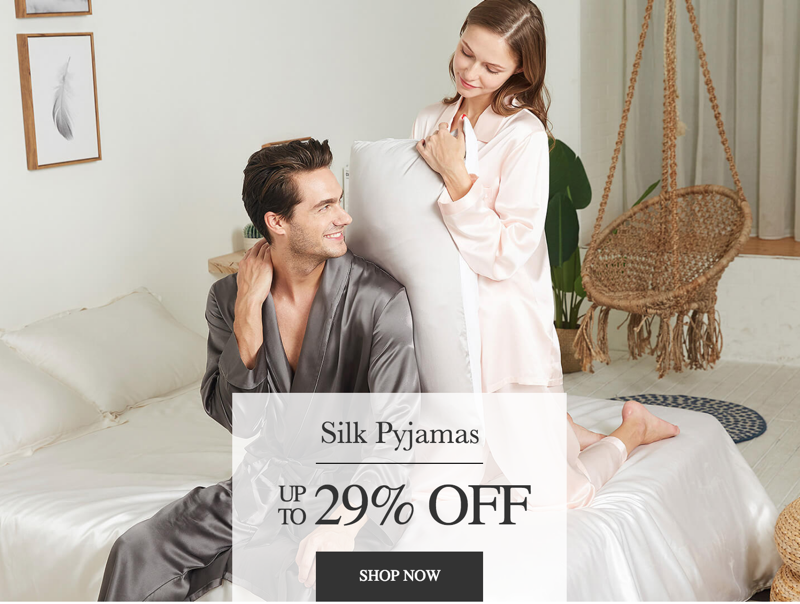 LilySilk: up to 29% off silk pyjamas
