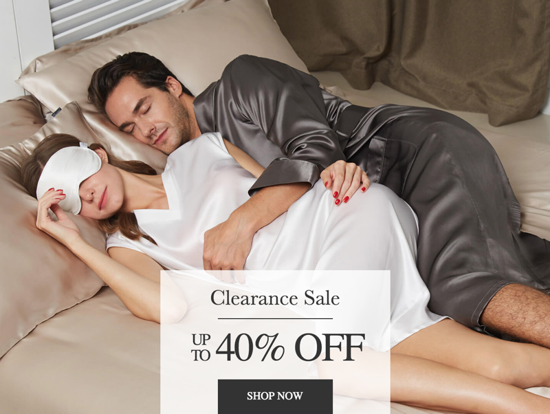 LilySilk: Sale up to 40% off nightwear & sleepwear