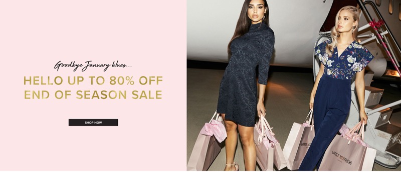Little Mistress: Sale up to 80% off women's clothing