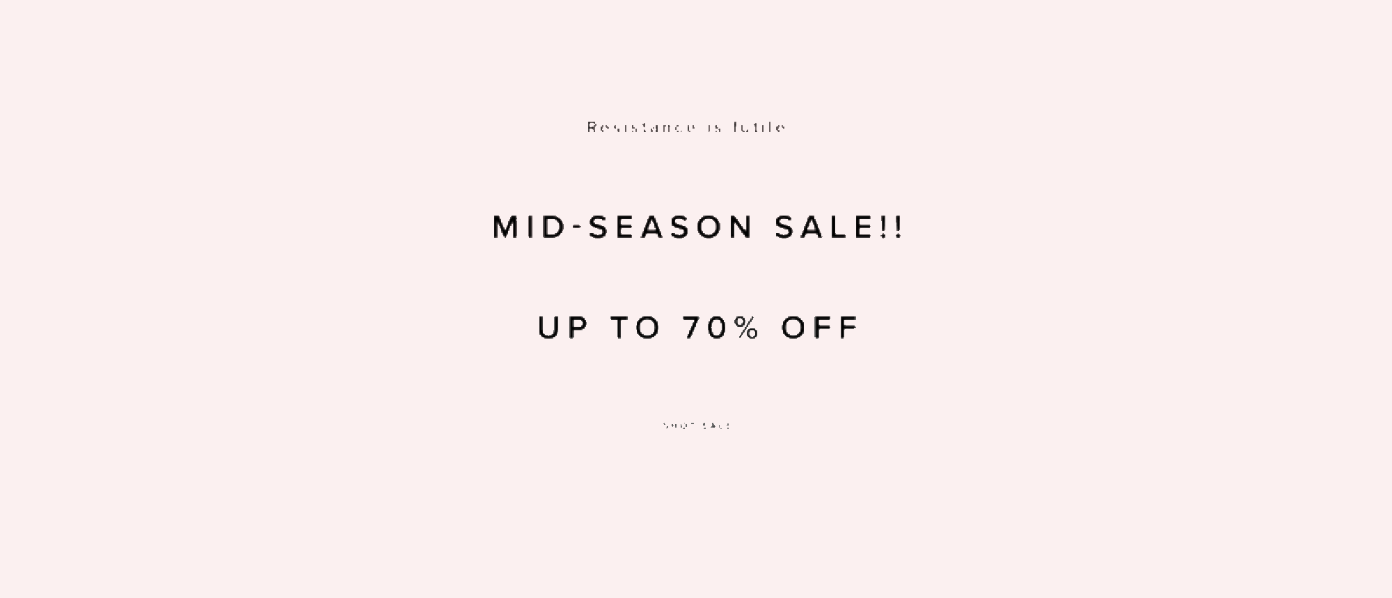 Little Mistress: Mid-Season Sale up to 70% off women's clothing