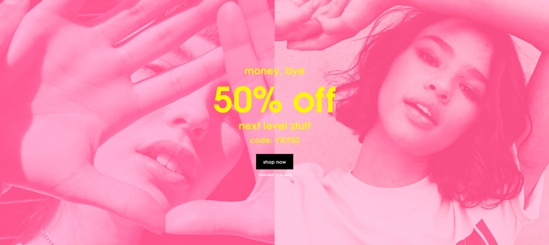 Missguided: Sale 50% off women's clothes