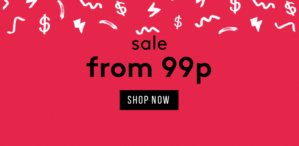 Miss Pap: sale items from 99p