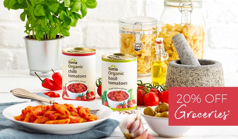 Natural Collection: 20% off groceries & everyday