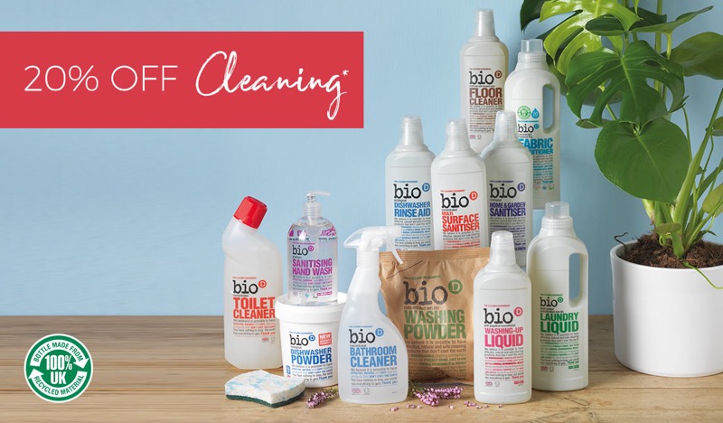 Natural Collection Natural Collection: 20% off cleaning & household
